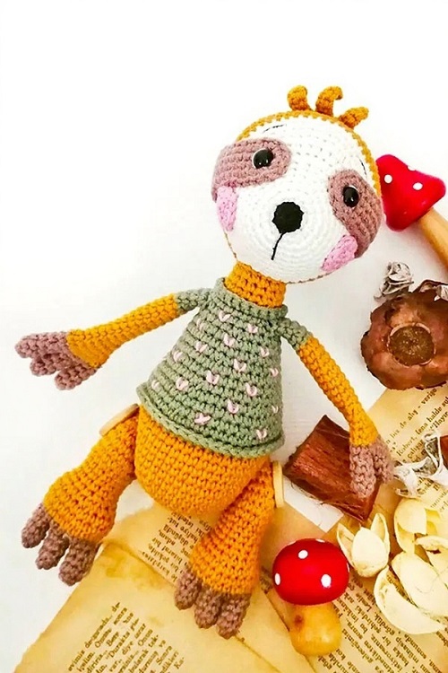 Sloth Cocos Amigurumi