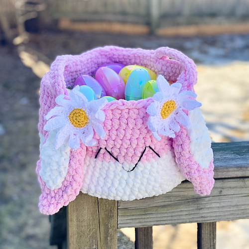 Darling Daisy Bunny Basket