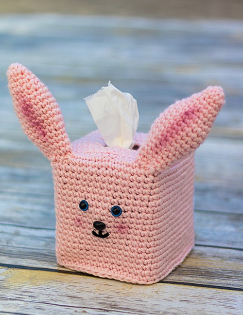 bunny Tissue Box Cover ƒ‚‚“ Free Pattern