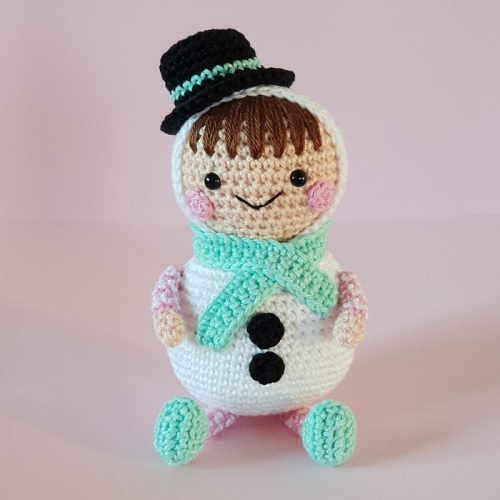 Crochet Happy Smiling Dolls Free Patterns 2