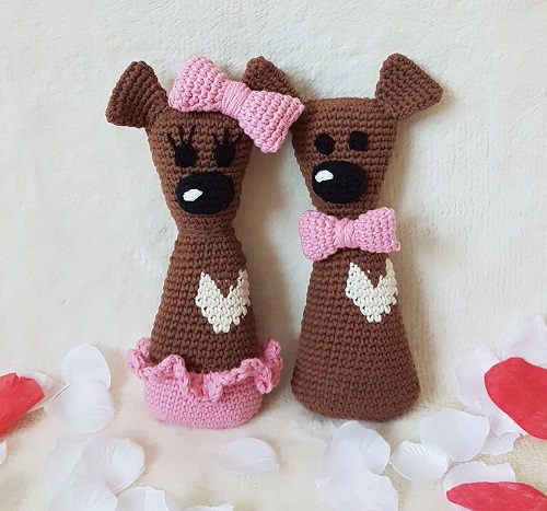 Heart Teddy Amigurumi