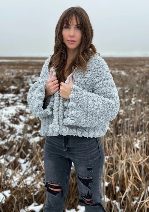 The Polar Puff Coat Crochet Pattern