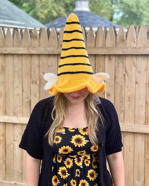 Bumble Bee Witch Hat