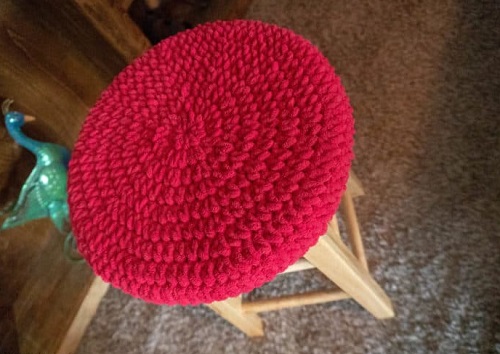 Stool Cover Free Crochet Patterns 3