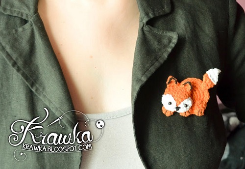 DIY Crochet Brooch Ideas 3