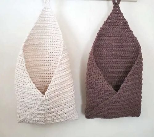 DIY Crochet Hanging Baskets Pattern