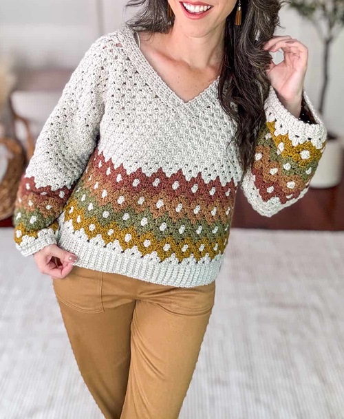 Free Winter Tops Crochet Patterns 1