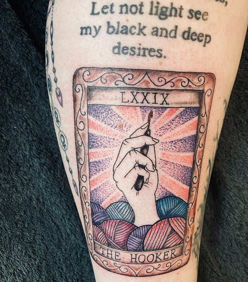 Crochet Tattoo Ideas 7