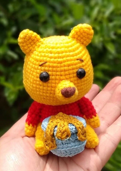 Crochet Winnie The Pooh With Honey