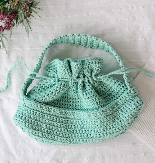 Crochet Lunch Bag