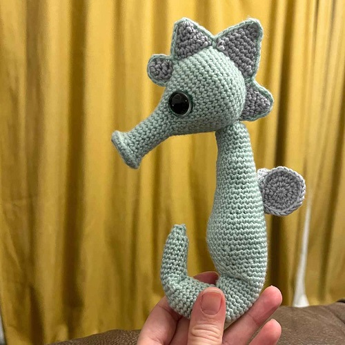 Seahorse Amigurumi Free Crochet Patterns 3