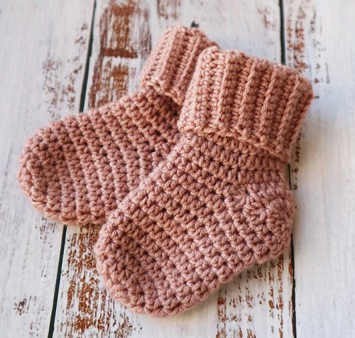 Crochet Baby Socks Free Patterns