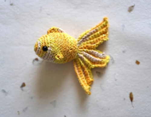 Free Gold Fish Amigurumi Crochet Patterns 3