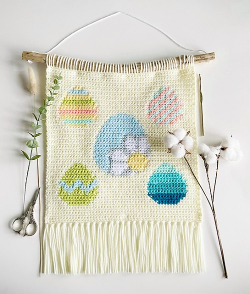 Easter Egg Hunt Wall Hanging