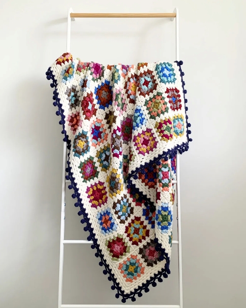 Dockside Squares Throw
