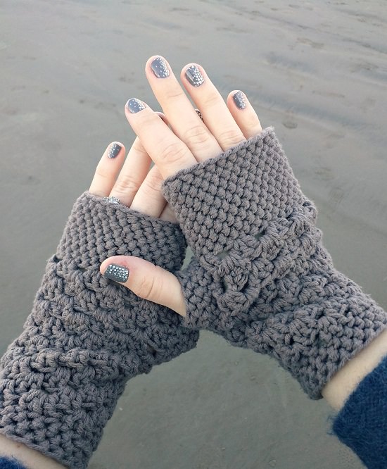 Free Fingerless Gloves Crochet Patterns