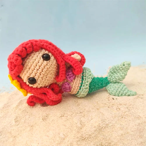 Easy and Crochet Crochet Mermaid Amigurumi Pattern 2