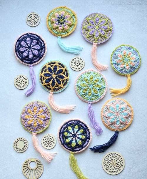 Micro Rozeta Hanging Ornament