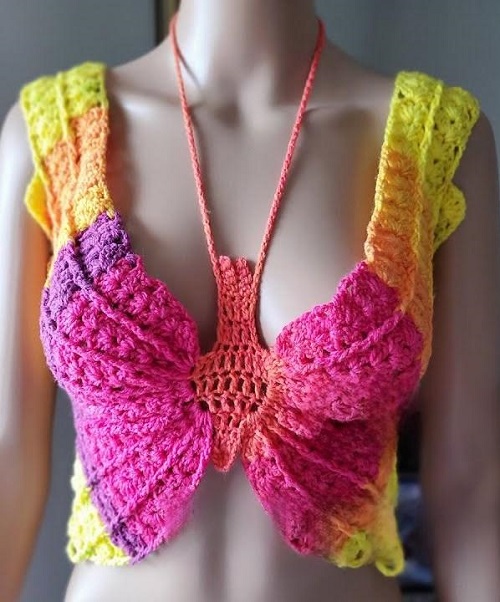 pretty butterfly top