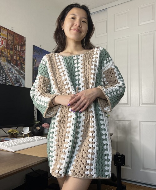 Taylor Swift Crochet Dress Free Pattern 3