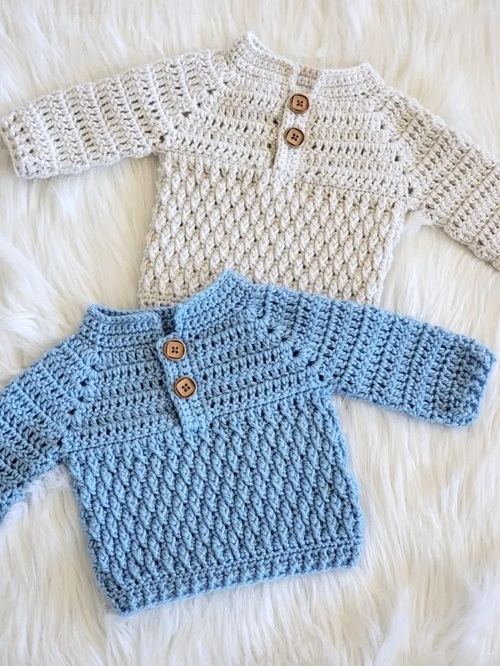 top Crochet Baby Sweater Free Patterns