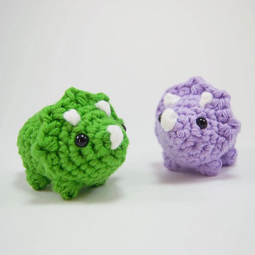 Free Amigurumi Dinosaur Crochet Patterns 1