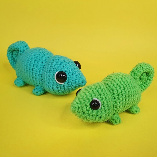 Crochet The Critter Chameleon