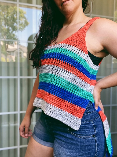 Colorful Crochet Scrap Yarn Patterns