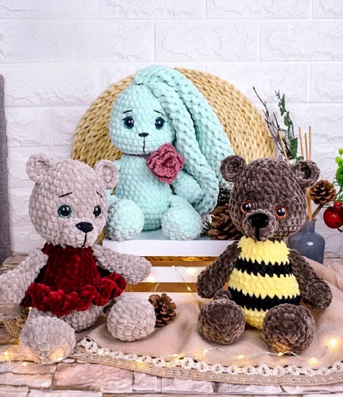 crochet bunny amigurumi