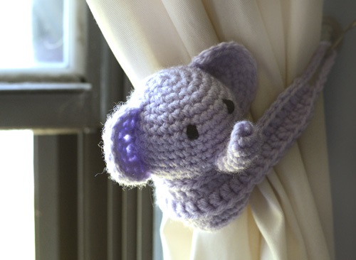 Animal Curtain Tieback Free Crochet Patterns 1