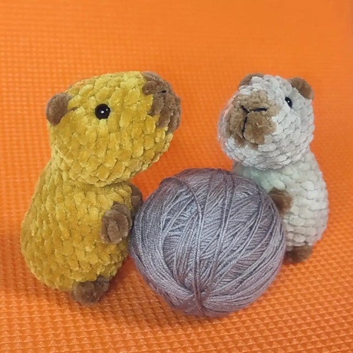 Free Crochet Pattern Capybara