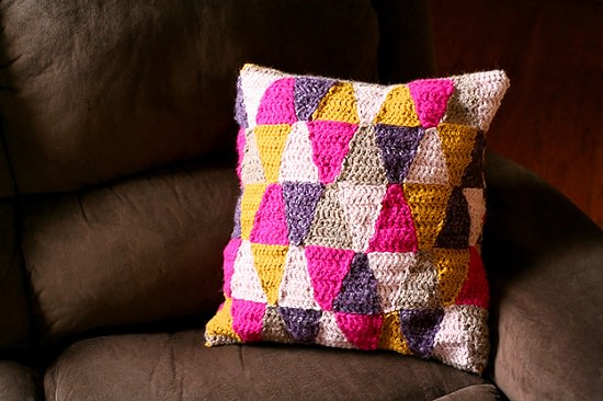 DIY Crochet Cushion 2