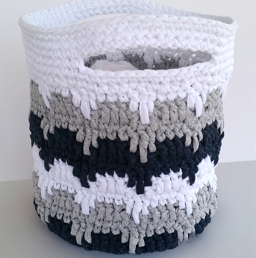 Round Bouncing Basket