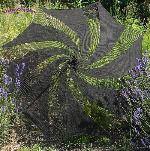 Hypnosis Crochet Parasol Idea