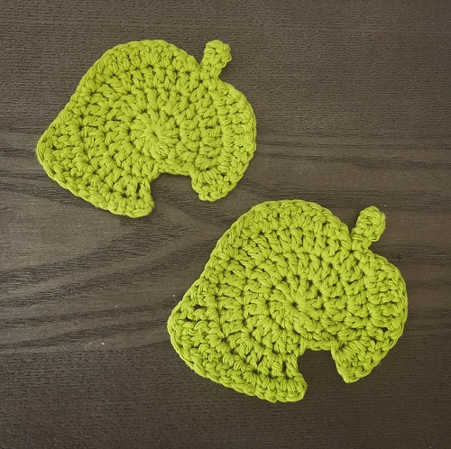 Animal Crossing Leaf Coaster