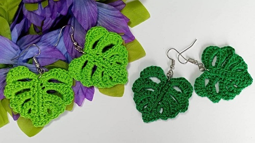 Free Monstera Leaf Crochet Patterns 2