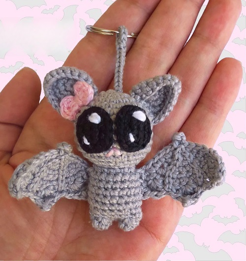 Crochet Halloween Keychain Free Patterns 3