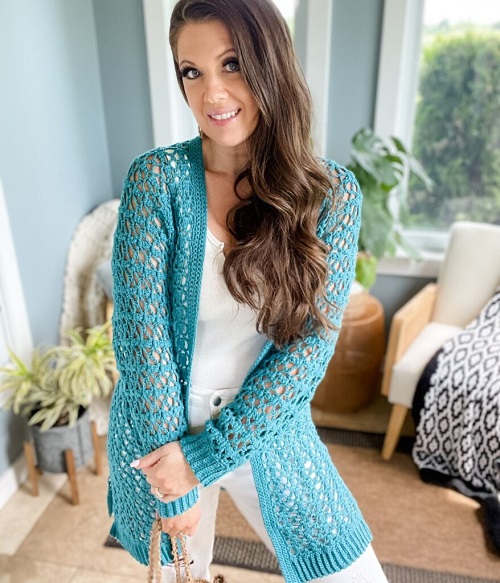 simple crochet cardigan pattern idea 1
