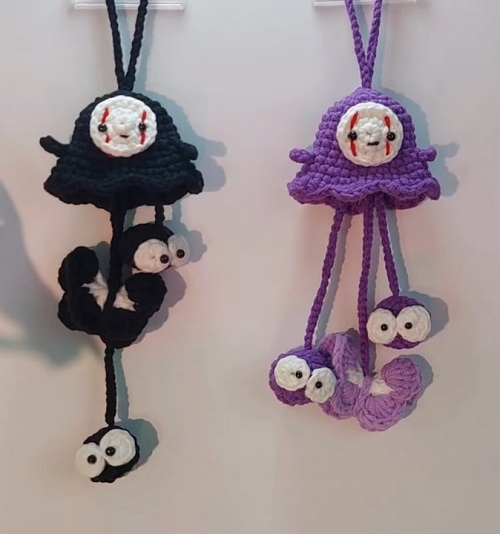 Crochet Halloween Keychain Free Patterns 1