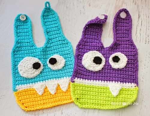 Crochet Baby Bibs Free Patterns 4