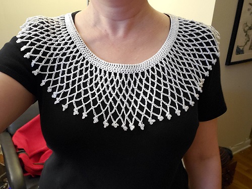 Lace Collar Free Crochet Patterns 2