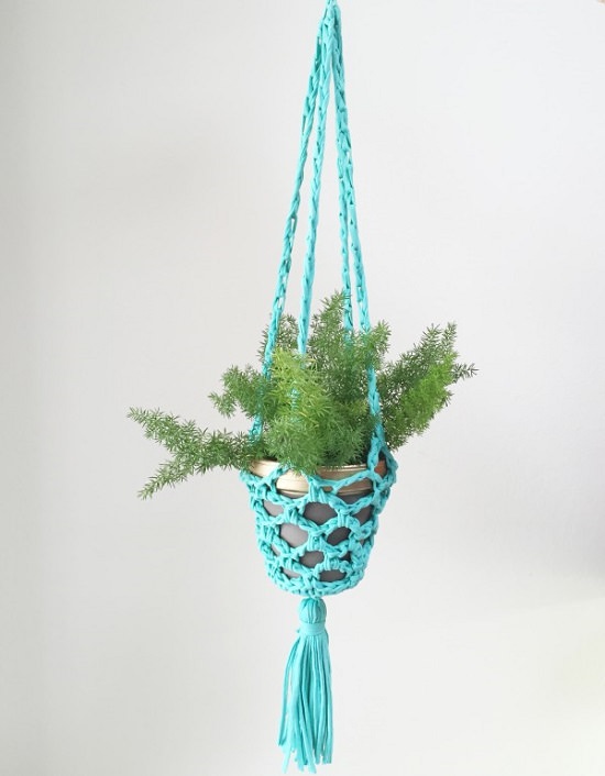 DIY Crochet Planter 3
