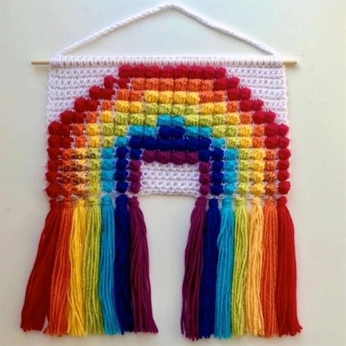 Beginner-Friendly Rainbow Wall Art