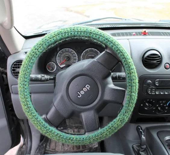 Cozy Steering Wheel Accessory Idea