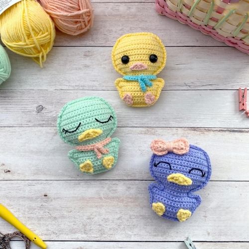 Crochet Pocket Duck Ragdolls