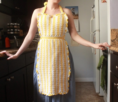 DIY Crochet Apron 3