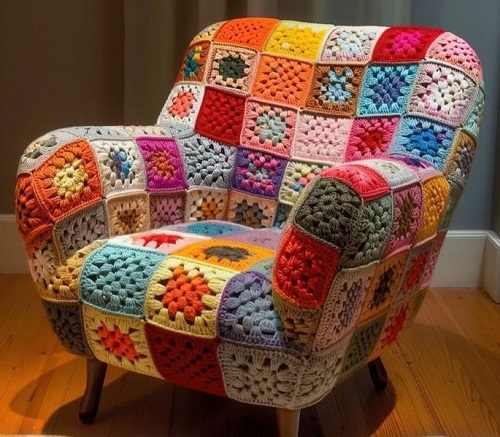 Best Crochet Chair Cover 1
