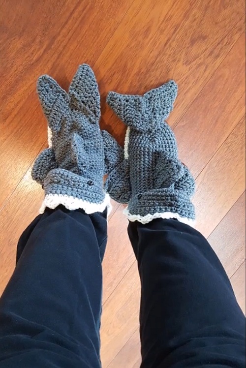 crochet animal socks free patterns 4