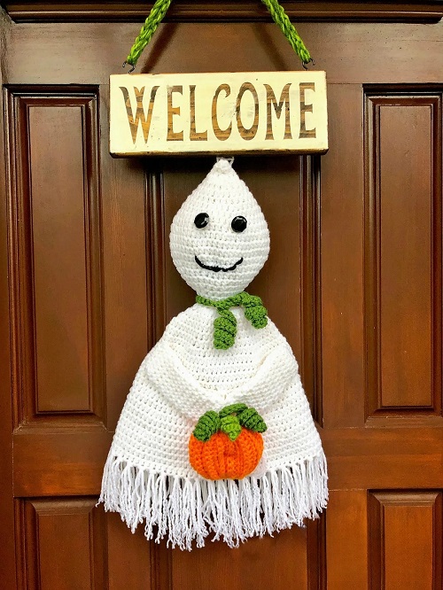 Spookles The Ghost Wall Hanging