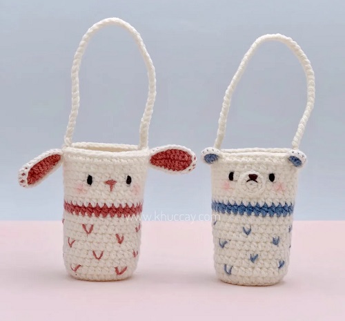 Crochet Water Bottle Holder Patterns 4
